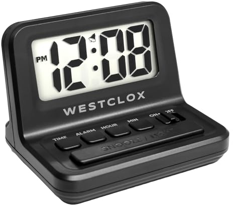 Westclox MfrPartNo 47538A reseväckarklocka 2 cm
