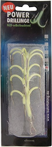 Behr Angeln PowerDrillinge selbstleuchtend, 65422