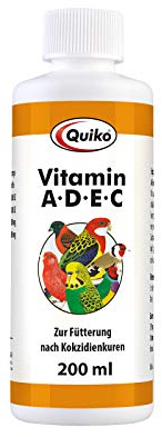 Quiko Vitamin A-D-E-C 200ml - Vitaminversorgung für Ziervögel
