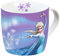 Disney 12753 Elsa Taza de Porcelana, Multicolor, 11,5 x 8 x 8 cm