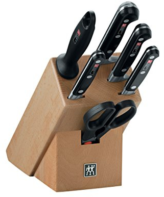 Zwilling 35624-000 Bloc Couteaux Bois Naturel 7 pièces Professional S