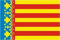 Valencia Spanien Fahne Flagge Grösse1,50x0,90m