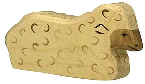Holztiger Schaf, liegend, 80074