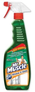 Mr Muscle Window and Glass Cleaner Spray Bottle 500ml Ref 91579