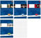 1 Packung a 10 Schulhefte A4 16 Blatt kariert, Lineatur 7, große Kästchen, 7mm, Bastelweltset, Heft, Rechenheft