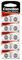 Camelion AG9/LR45/LR936/394 Pack de 10 Piles jetables pour Appareil Photo