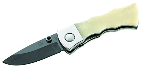 Puma TEC Messer Einhandmesser Keramik-Klinge Länge geöffnet: 12.9cm, grau, M