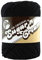 Lily Sugar 'n Cream 100% Cotton Solid Yarn ~ BLACK # 0002 ~ New 2.5 oz. Skein by the Each by Lily Sugar'n Cream