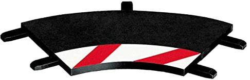 Carrera - 20020551 20020551 Exclusiv/Evolution Innenrandstreifen Kurve 1/60° 3 Stück, Endstücke 2 Stück