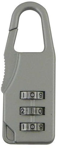 Cadenas acier à combinaison 3 chiffres - largeur 22mm