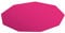 Gaming E-Sports Chair Mat, Pink Polycarbonate for Hard Floor Protection 96 x 98 cm