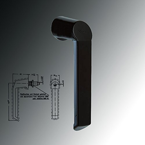 Schüco Fenstergriff Riegelstangenbeschlag & Schüco Beschlag 2000 / Fensterprofilsystem Schnicks