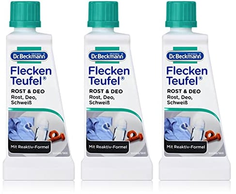 Dr. Beckmann Fleckenteufel Rost & Deo, 3er Pack (3 x 50 ml)