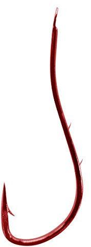 Gamakatsu Hook 3120R EEL 70cm rot - 10 gebundene Aalhaken