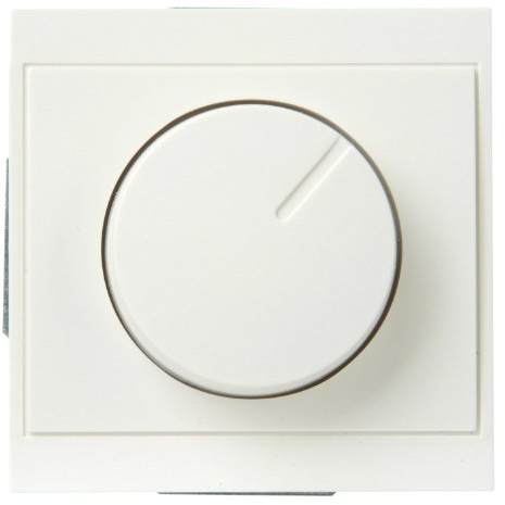 Kopp 803801088 Malta Dimmer mit Druck Wechsel (Phasenanschnitt) RL, Creme-weiß