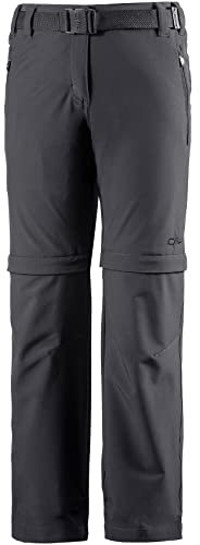 CMP - Kid G Zip Off Pant, Anthracite-Black, 116