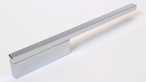 SIRO Handtuchhalter Planegg, Modern, Aluminium chrom glänzend, 200 mm x 29 mm x 10 mm, LA 48 mm, 2141-200ZN1