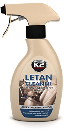 K2 – Leder Pflege, Reiniger & Balsam, Sehr gut verarbeitbar, Peak Geruch, Flasche mit Zerstäuber 200 ml