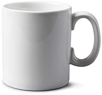 WM Bartleet & Sons Large Coffee Mug, Big 1 Pint Mug Perfect for Tea, Soup and Coffee, 100% Porcelain - White