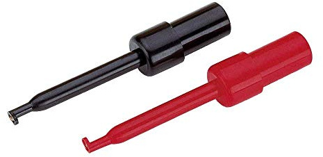 Kit Sonden Anschluss 2 mm CAT I schwarz rot Voltcraft R8 – 16E (R + B)