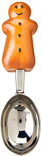 Premier Housewares 722257 Gingerbread Man Ice Cream Scoop, Silver