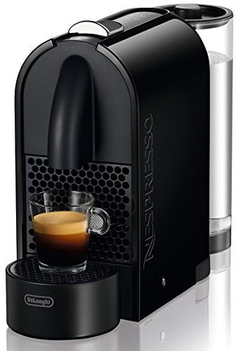 DeLonghi EN 110.B Nespresso U Kapselmaschine (1260 Watt, 0,8 Liter Wasserbehälter) schwarz