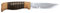 Helle Jagd-/Outdoormesser, Sigmund, Sandvik 12C27, rostfrei,, Lederscheide
