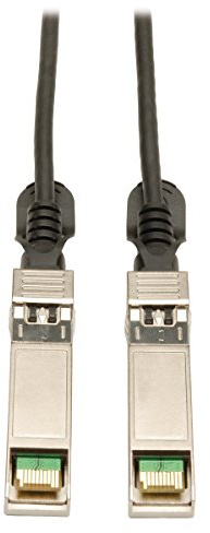 Tripp Lite SFP+ 10Gbase-CU Passive Twinax Copper Cable, Black 1M (3-ft.) (N280-01M-BK)