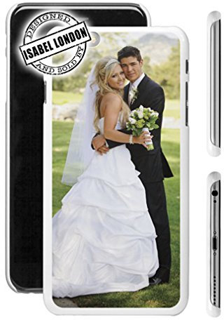 Personalised Phone case for iPhone 4/4S, 5/5S, 6/6S, 6 plus & S6 Edge. Rubber and Plastic phone cases. (Plastic, iPhone 6 and 6S) by Isabel London