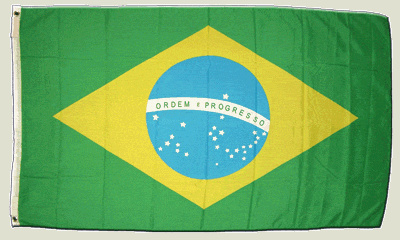 Flagge Brasilien - 90 x 150 cm