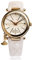 Vivienne Westwood Orb II Women's Quartz Watch with White Dial Analogue Display and White Leather Strap VV006WHWH
