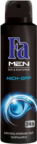 Fa Deospray Men Kick-Off , 6er Pack (6 x 150 ml)