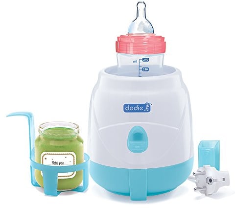 Dodie - Chauffe Biberon Electrique Compact, Bleu, Taille Unique