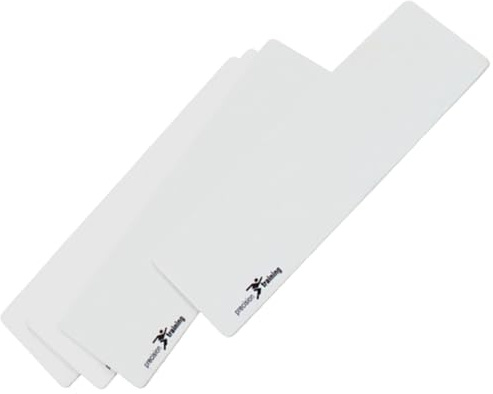 Precision White Rectangular Markers (Set of 10)