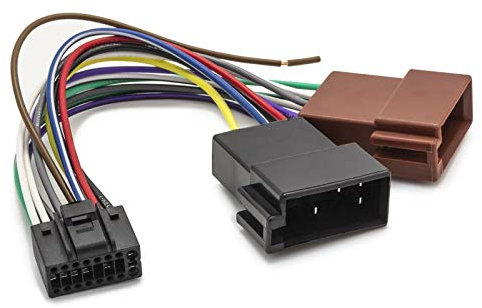 Adattatore autoradio connettore DIN ISO cablaggio a 16 pin