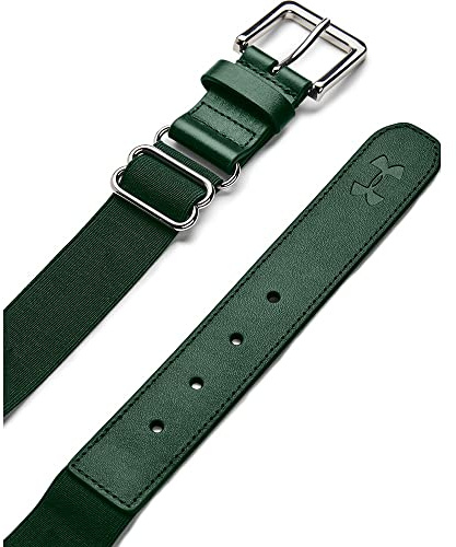 Under Armour Boys' Baseball Belt, Forest Green/Forest Green, One Size