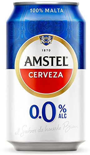 Amstel 00 Cerveza Lata - 330 ml