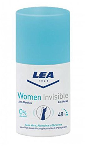 Lea Unsichtbares Aloe Vera-Deo-Roll-On für Frauen, 50 ml