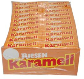 August Storck KG: Riesen Karamell - 1 Packung 80 Stück à 30 Gramm
