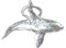 Orca Killerwal Sterling Silber Charm .925 x 1 Orcas Whales Charms