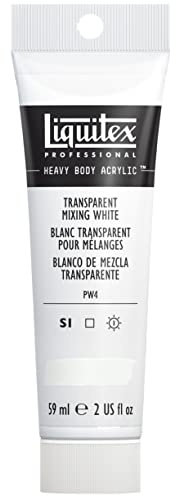 Liquitex Heavy Body Transparent Mixing White 59ml tube, Series 1