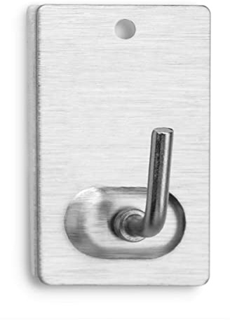 Inofix M41378 Wandhaken mit Klebebefestigung 2040-1, Edelstahl
