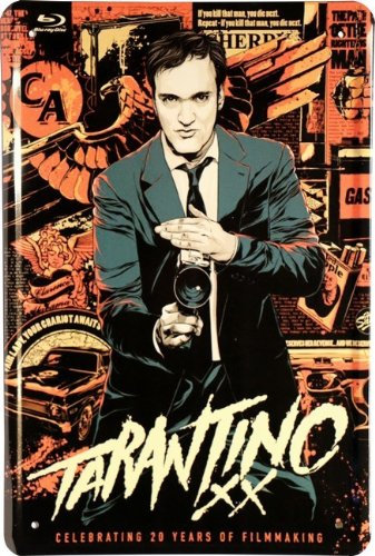 Blechschild Tarantino Film 20 x 30 cm Reklame Retro Blech 273
