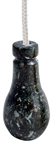 British Fossils Himalayan Marble Light Pull - Black Marble