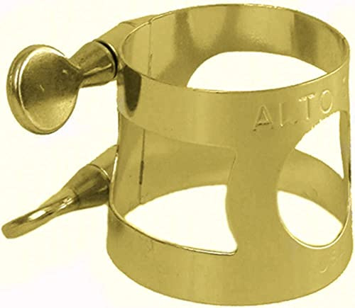 American Plating 334G Alto Sax Gold Ligature