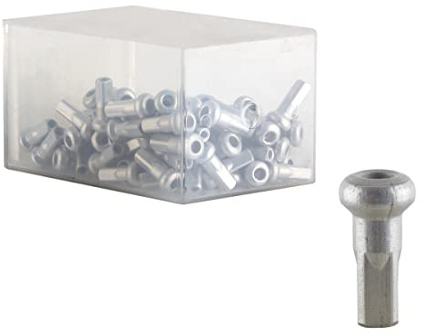 DT Swiss 2.0 x 12 mm Hidden alloy nipples silver (box of 100)