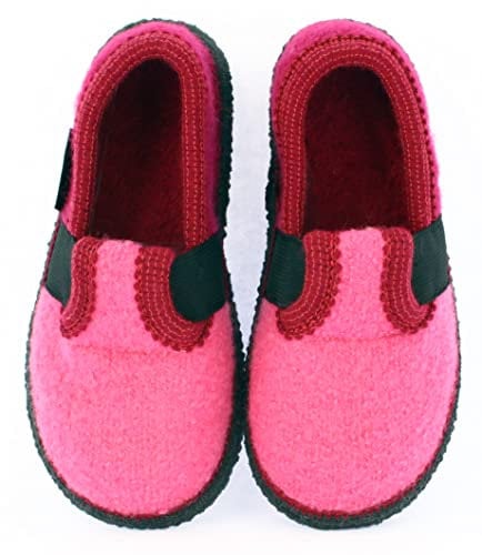 Beck Unisex Kinder Bobby Hausschuhe, Pink, 23 EU