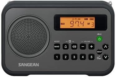 Sangean PR-D18 - Radio (Portátil, Digital, AM,FM, 87,5 - 108 MHz, 522 - 1710 kHz, 1 W)