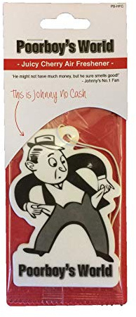 Poorboy's World In Car Hanging Air Freshener JUICY CHERRY