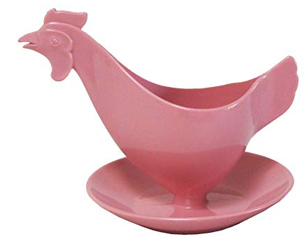 Sonja-Plastic Coquetier en forme de poule rose – Le coquetier culte fabriqué en Allemagne
